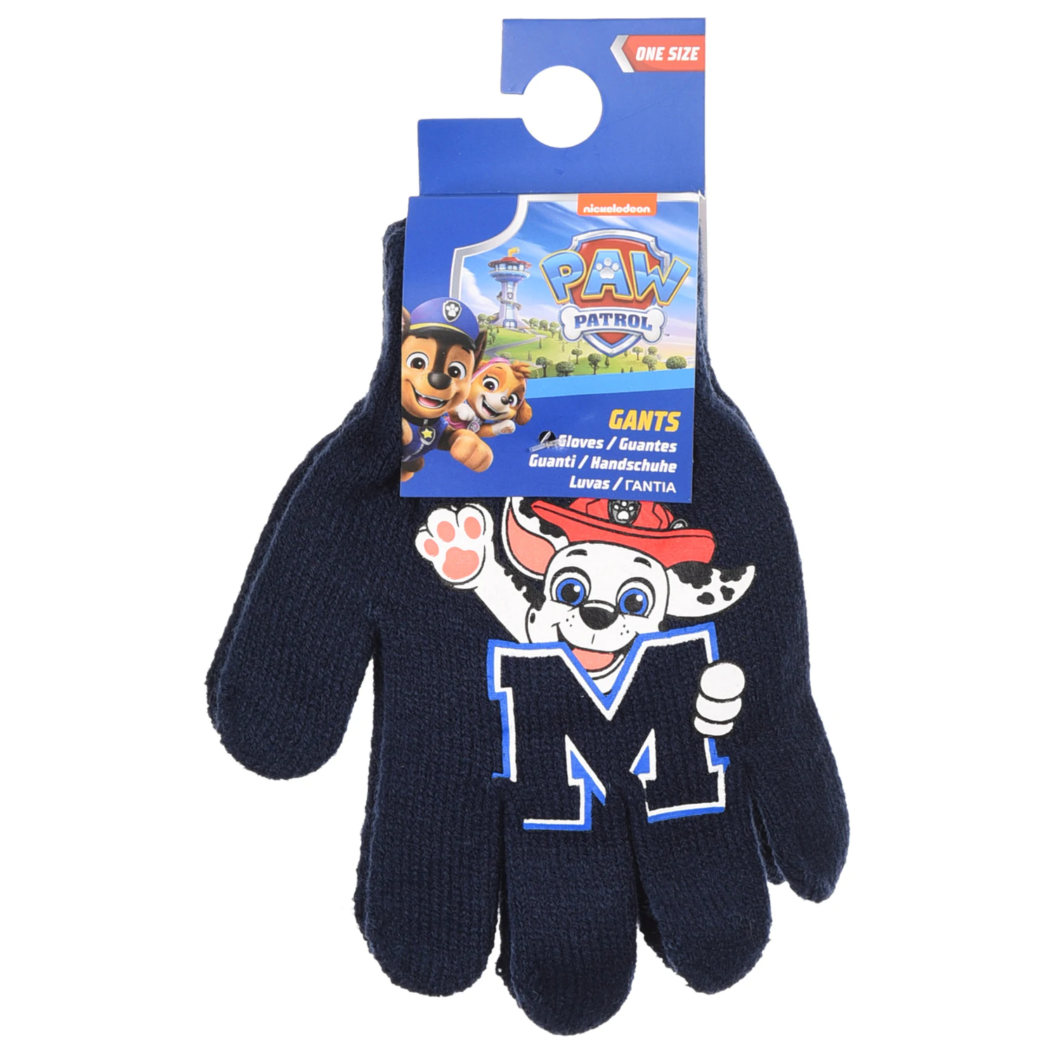 Paw Patrol Marshall blau Kinderhandschuhe Produktfoto