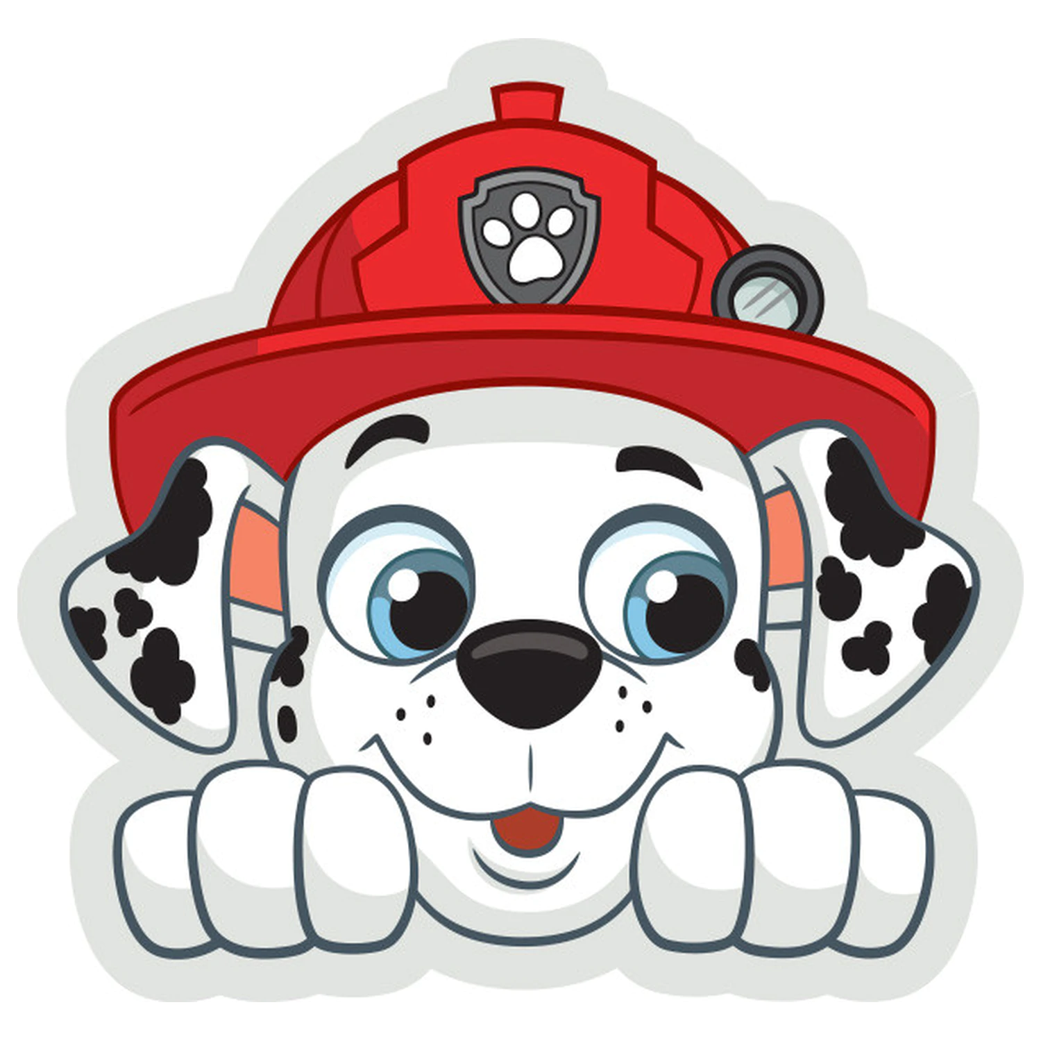 Paw Patrol Marshall geformtes Kissen Produktfoto
