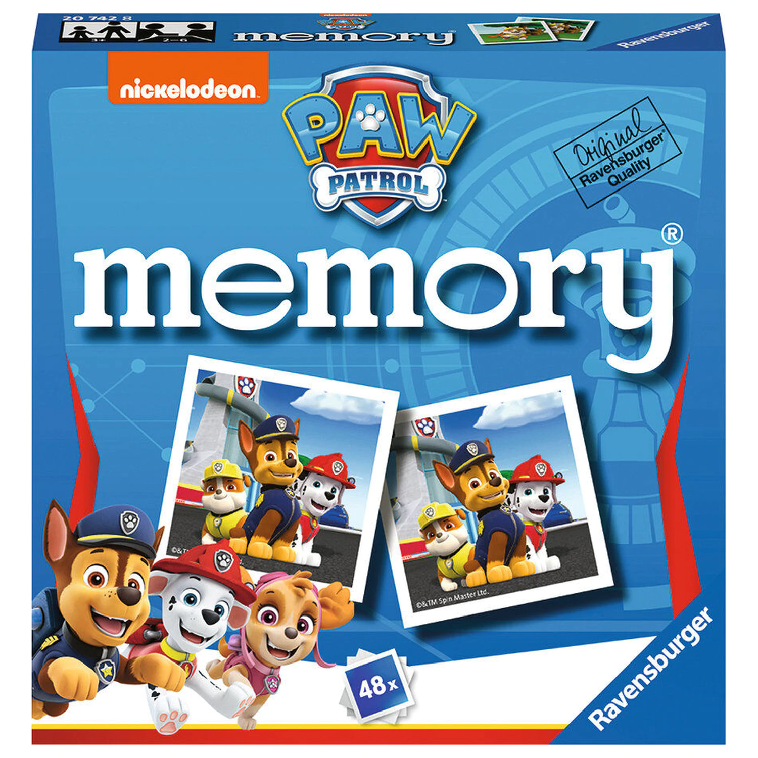 Paw Patrol Taschengedächtnisspiel Produktfoto