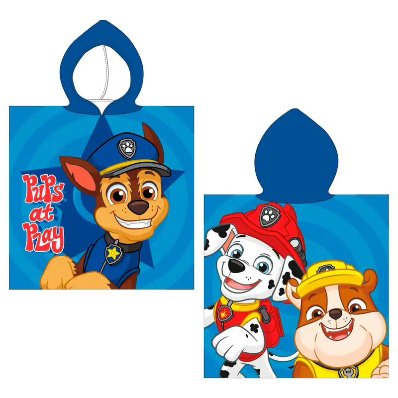 Paw Patrol Microfaser Poncho Strandtuch termékfotó