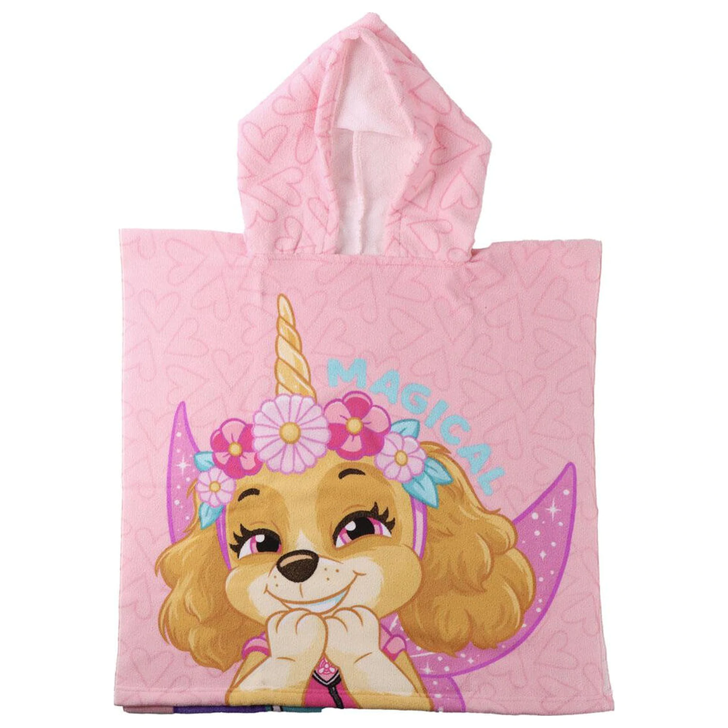 Paw Patrol Mikrofaser Poncho Strandtuch Produktfoto