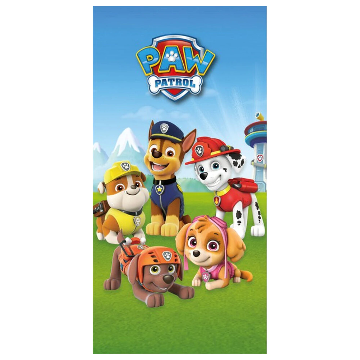 Paw Patrol Mikrofasertuch Strandtuch Produktfoto