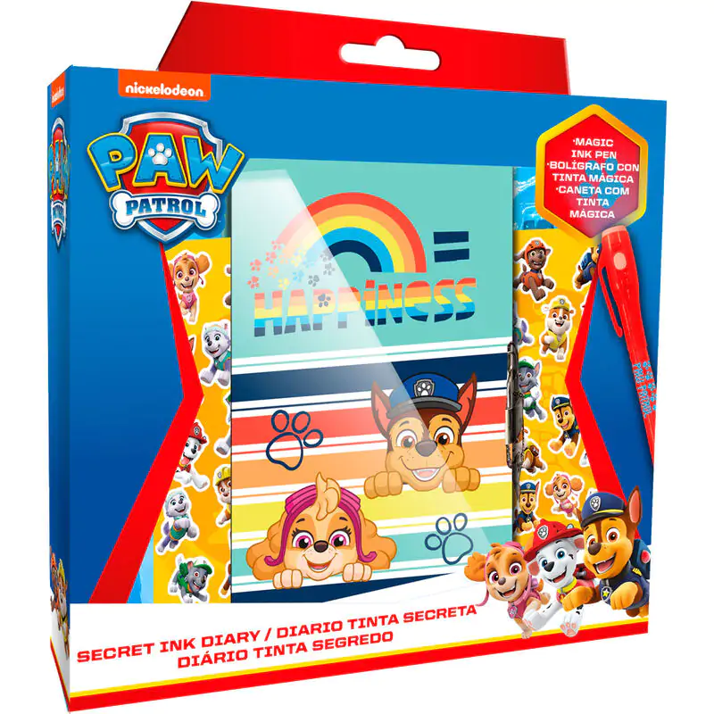 Paw Patrol Tagebuch + magic pen Produktfoto