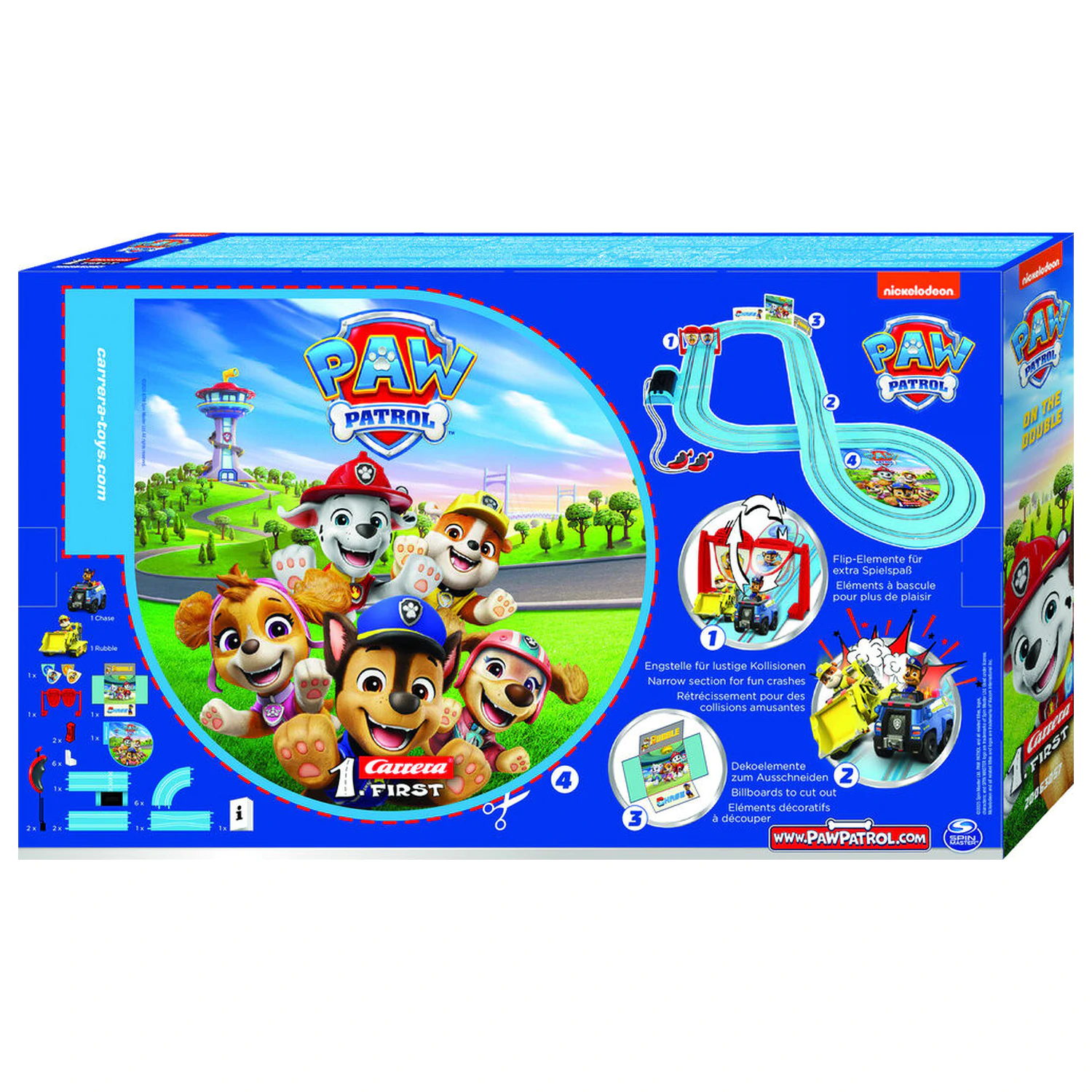 Paw Patrol On the Double Rennstrecke Produktfoto