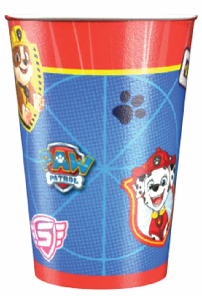 Paw Patrol Papierbecher 8er-Pack 250 ml Produktfoto
