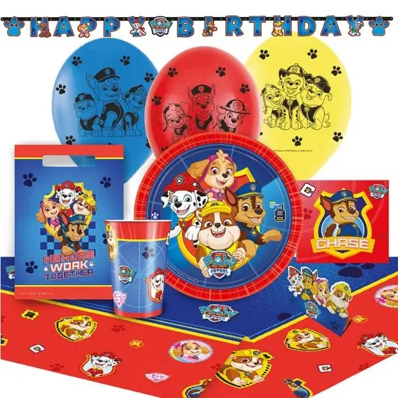 Paw Patrol Party Set 56 Teile Produktfoto