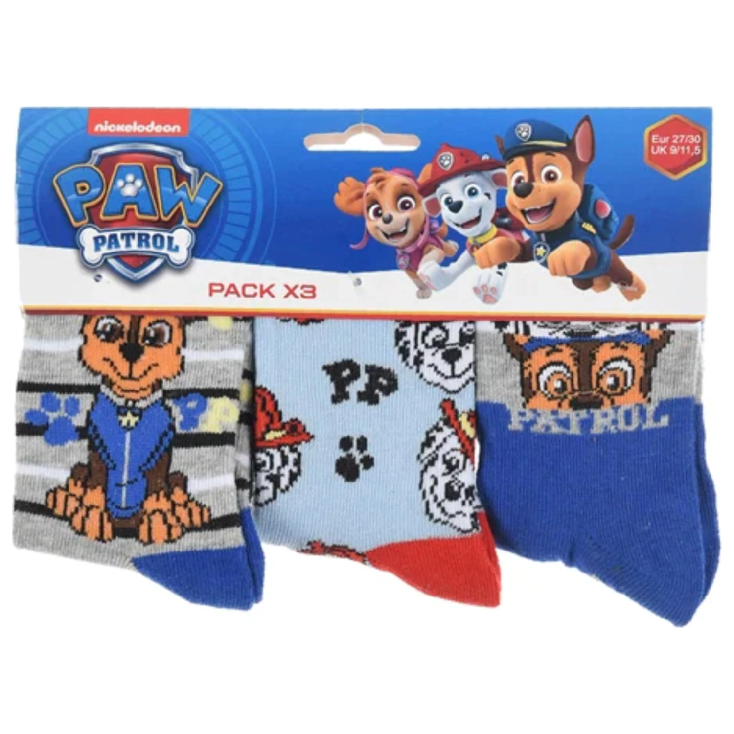 Paw Patrol Paws Crew Kinder Socken 31/34 Produktfoto