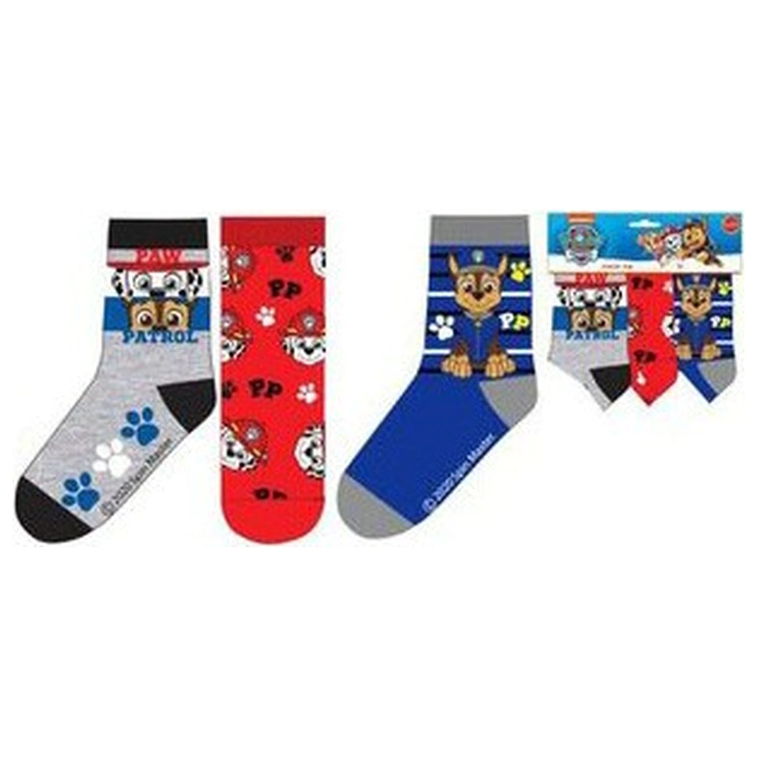 Paw Patrol Paws Crew Rot Kindersocken 23/26 Produktfoto