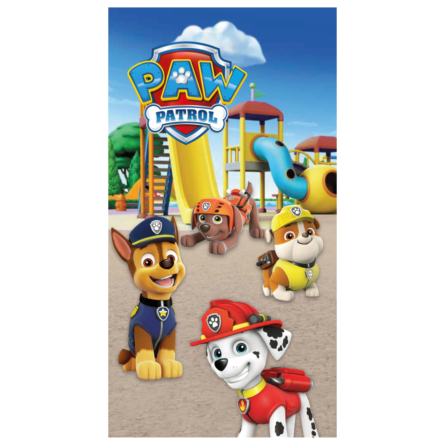 Paw Patrol Playground Handtuch Produktfoto
