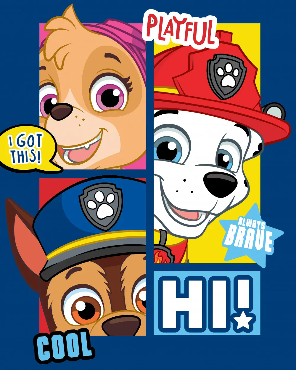 Paw Patrol Fleece Decke 100*140 cm Produktfoto