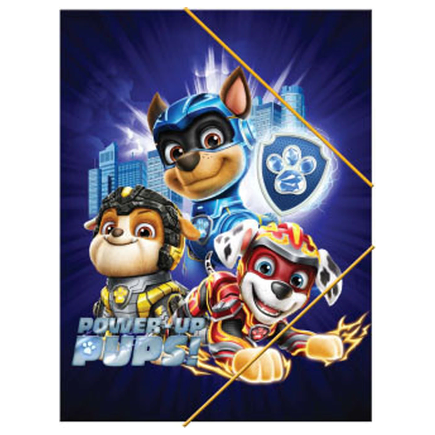 PAW Patrol Power Up DIN A4 Gummizugmappe Produktfoto