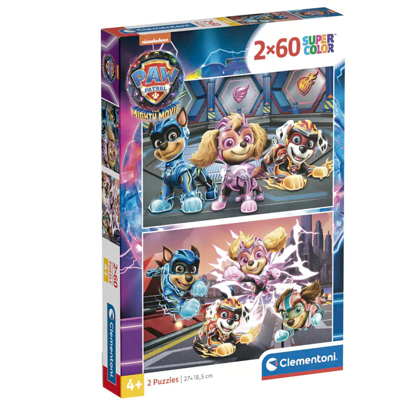 Paw Patrol Puzzle 2x60St Produktfoto