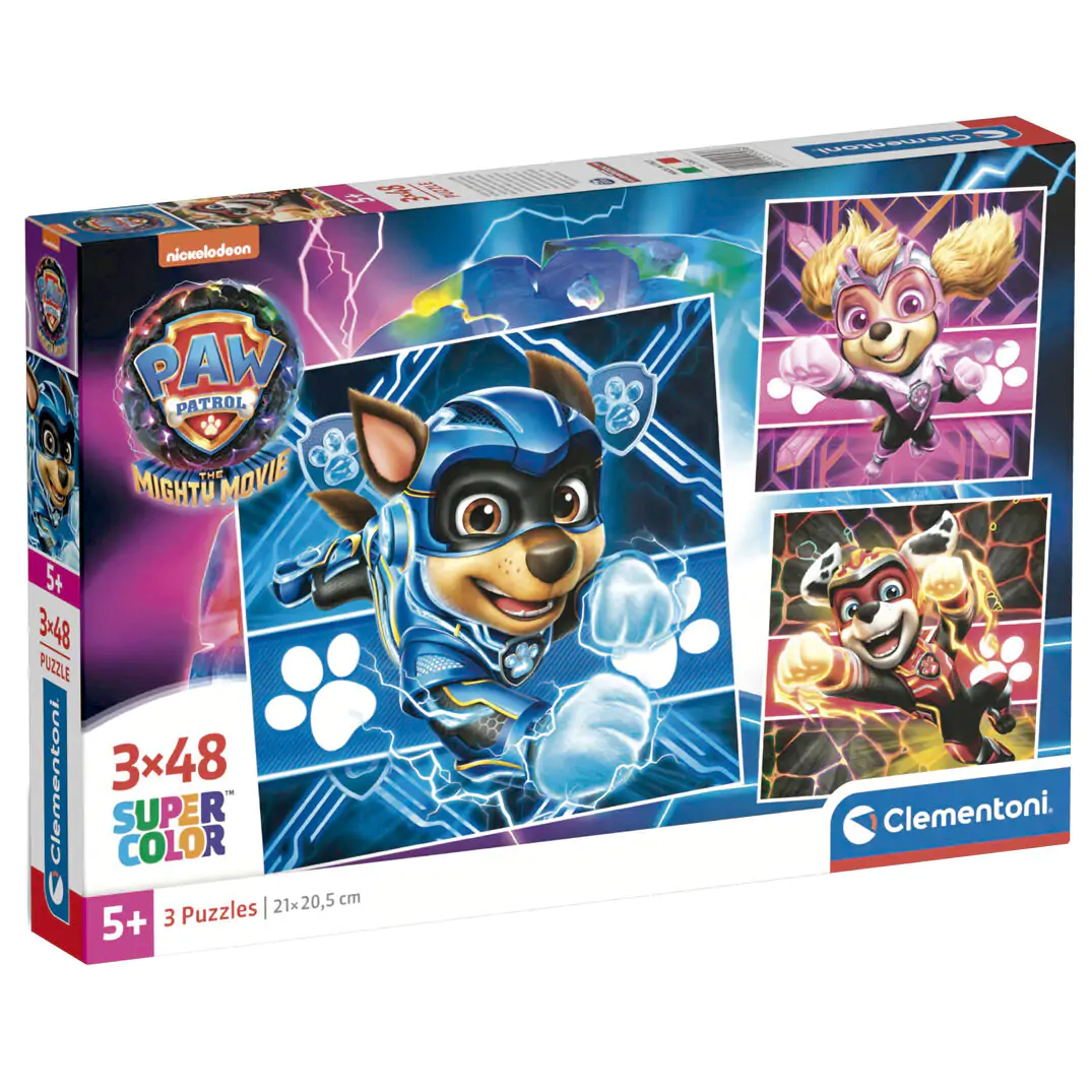 Paw Patrol Puzzle 3x48St Produktfoto