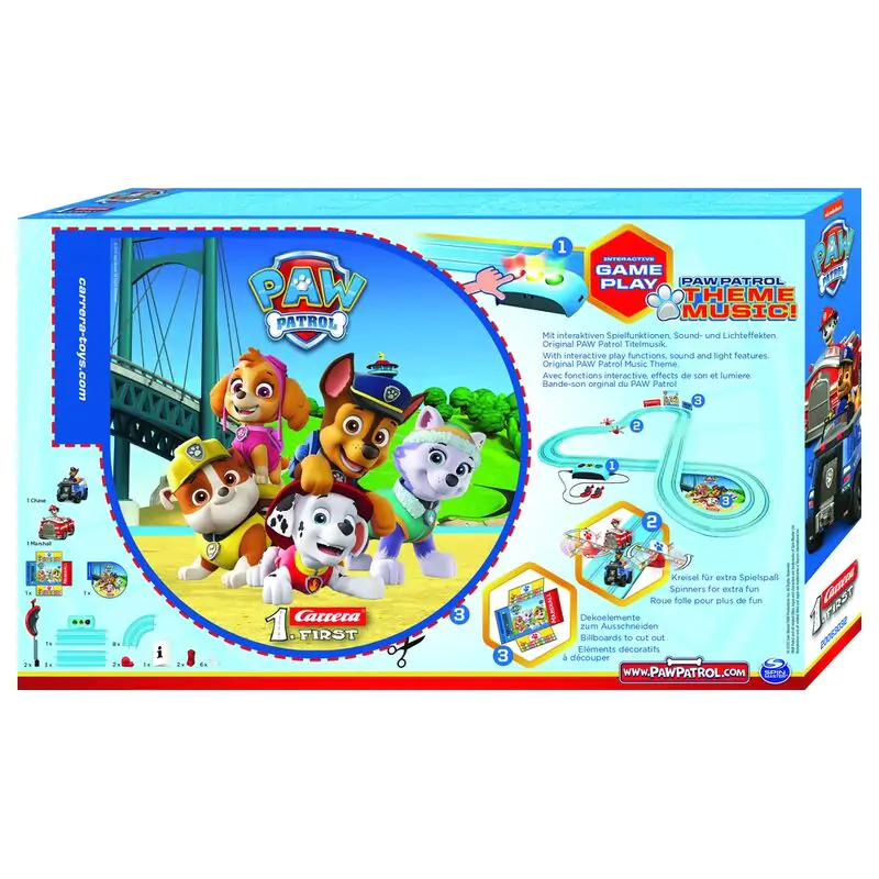 Paw Patrol Race N Rescue elektrische Rennstrecke Produktfoto