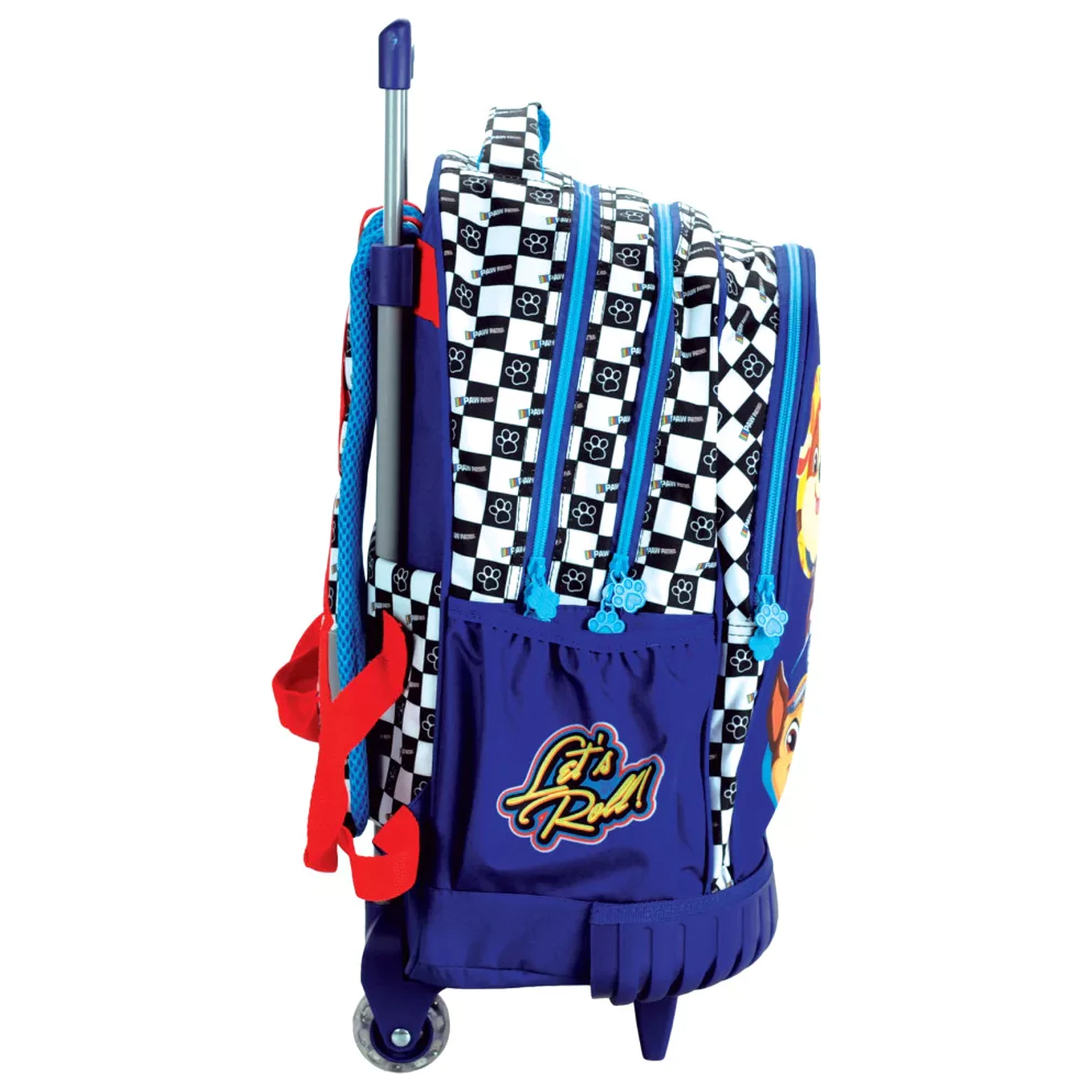 PAW Patrol Racing Premium Rollende Schultasche, 42 cm Produktfoto