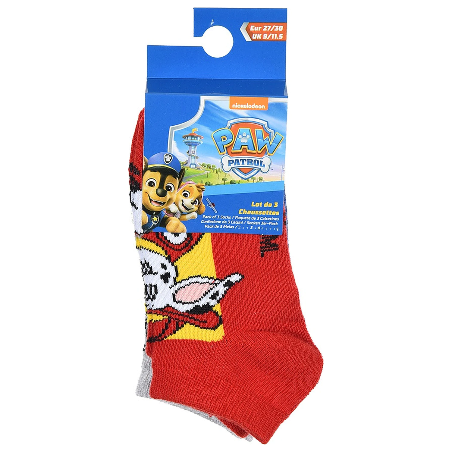 PAW Patrol Rote Kinder Geheim Socken 23/26 Produktfoto