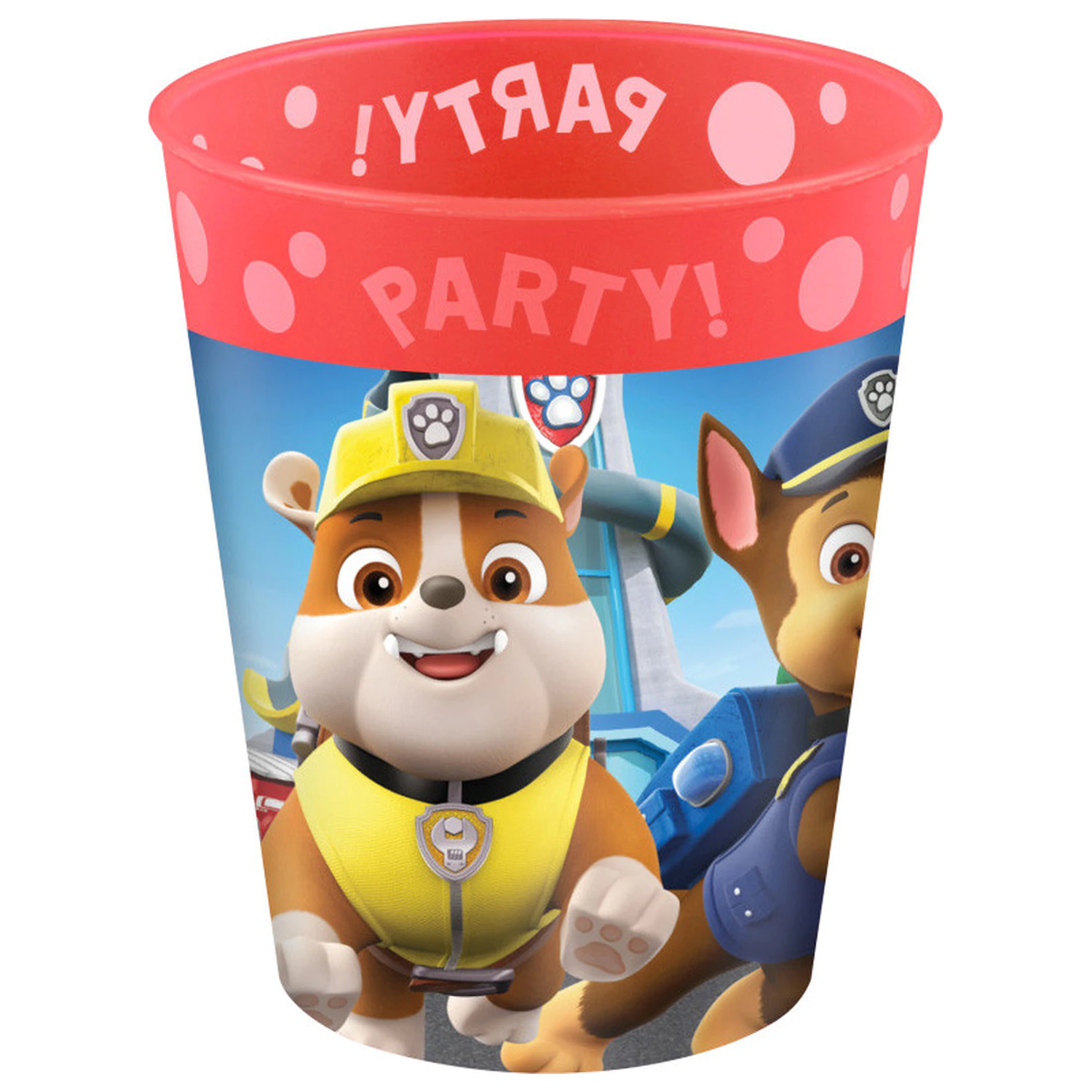 PAW Patrol Rescue Heroes Mikro Premium Plastikbecher 250 ml Produktfoto