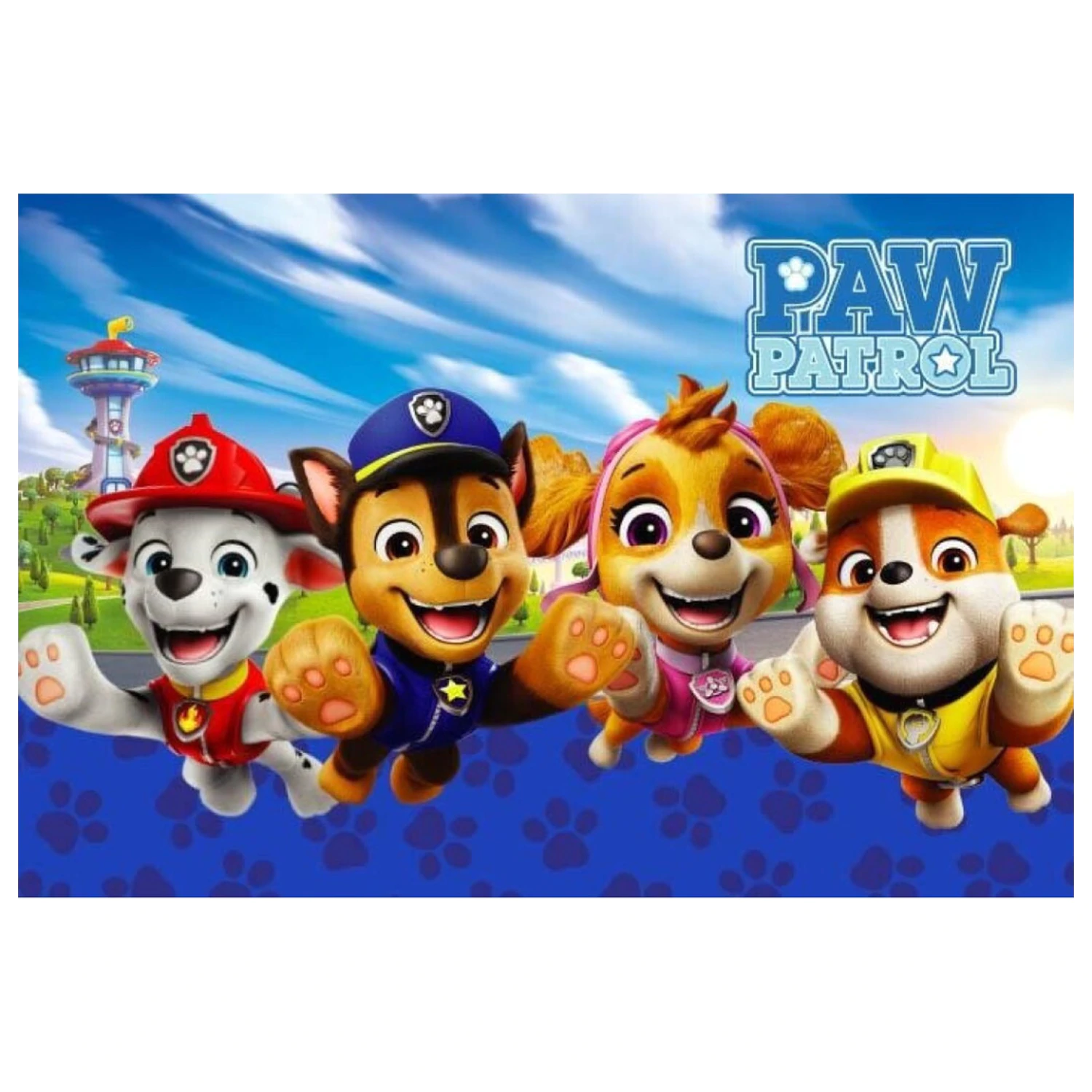 Paw Patrol Rescue Mission Badematte 40x60 cm Produktfoto