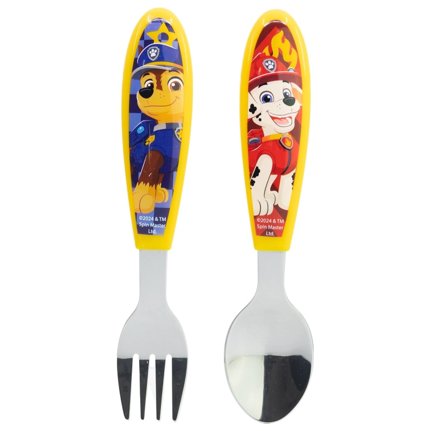 PAW Patrol Rescue Pups Metal Ergo Besteck-Set - 2-teilig Produktfoto