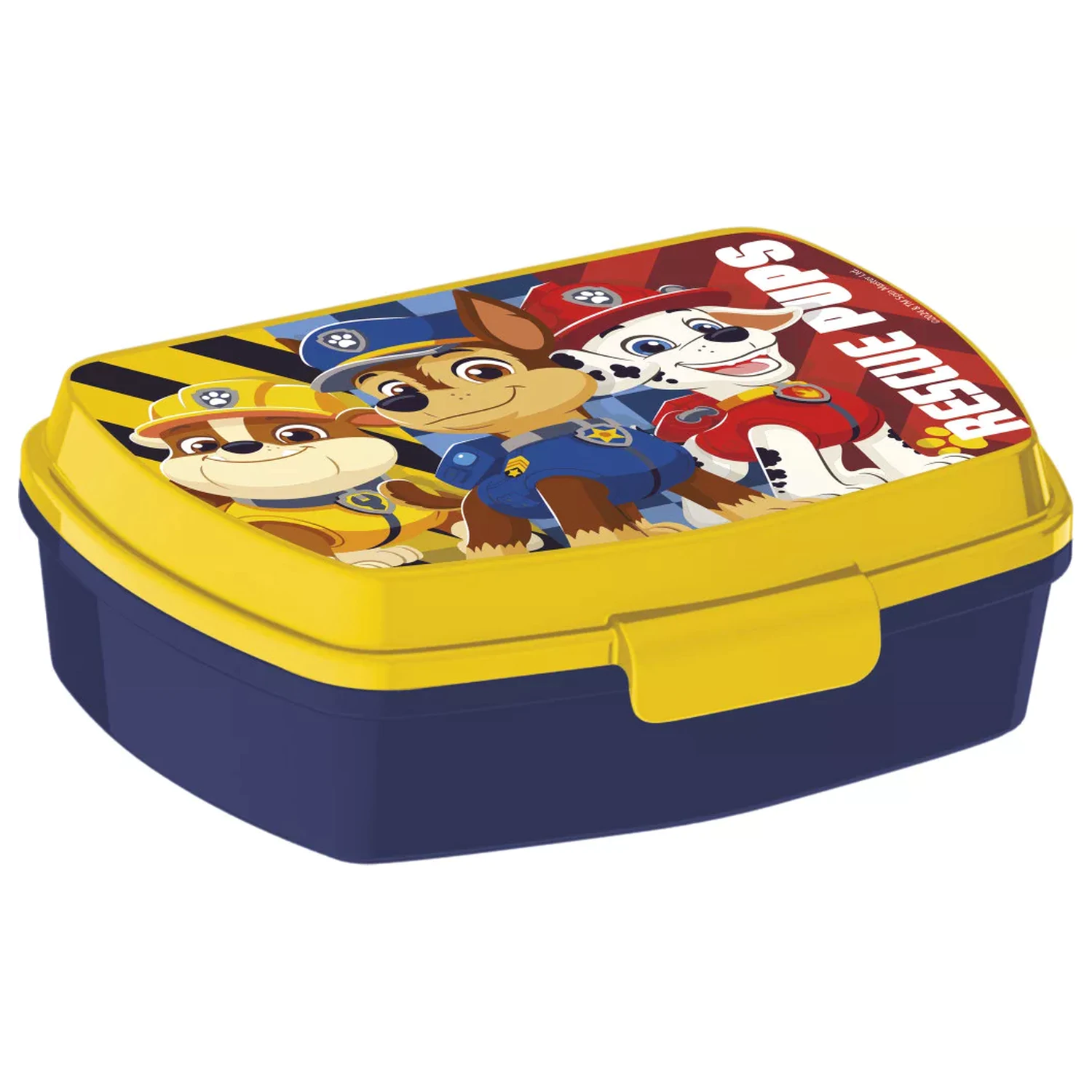 PAW Patrol Rescue Pups lustige Brotzeitbox aus Plastik Produktfoto