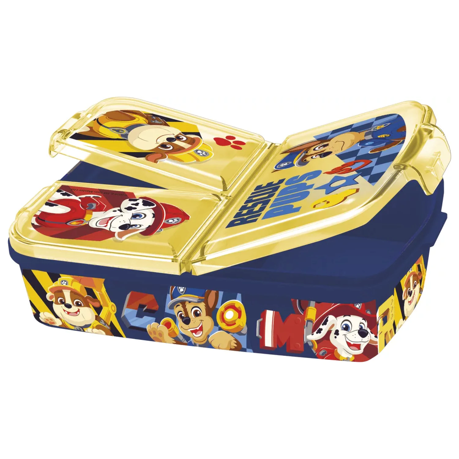 PAW Patrol Rescue Pups Mehrfach unterteilte Brotdose, Sandwichbox Produktfoto