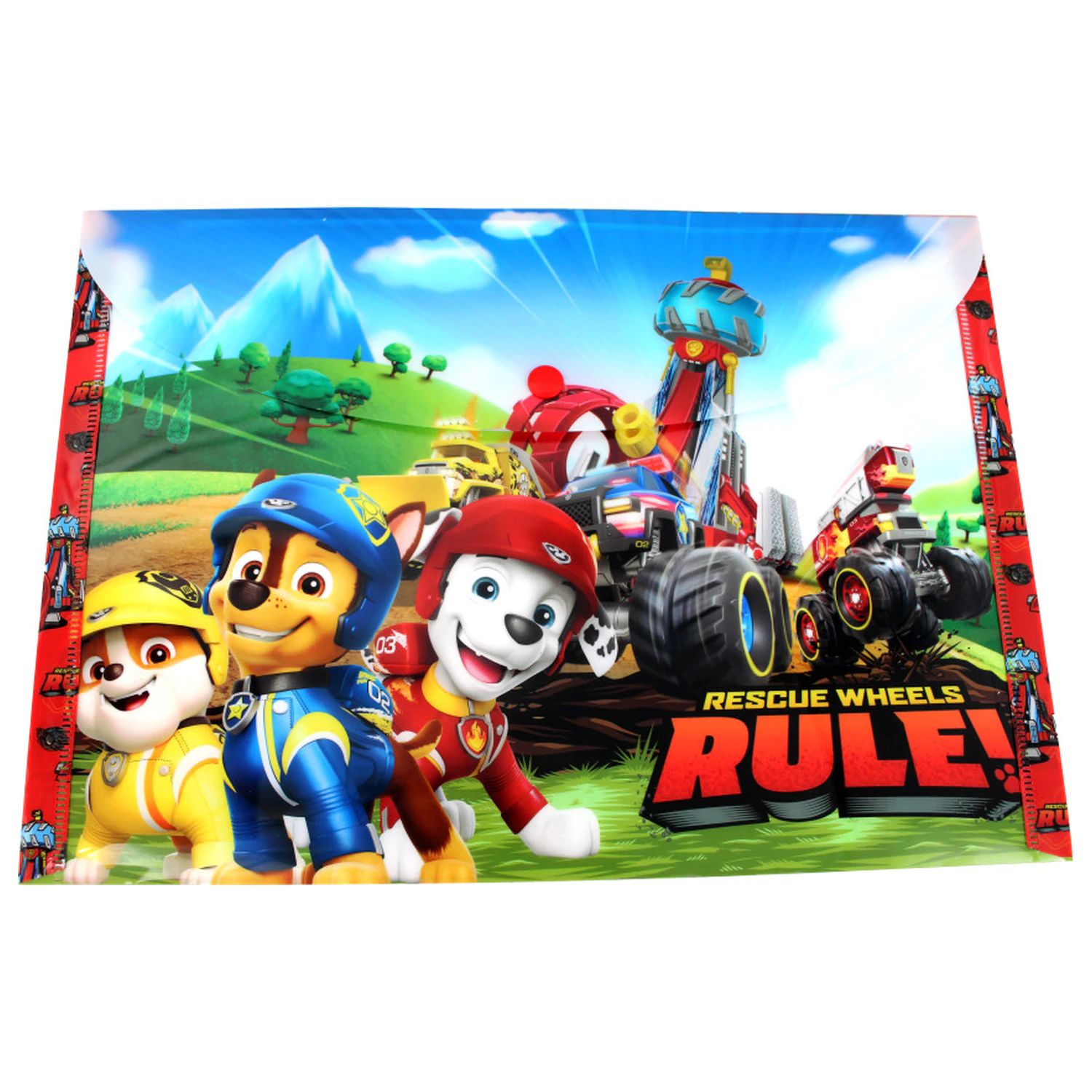 PAW Patrol Rescue Wheels A4 Dokumentenhalter Tasche Produktfoto