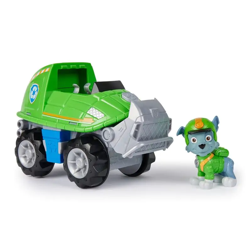 Paw Patrol Rocky Jungle Pups Fahrzeug und Figuren termékfotó