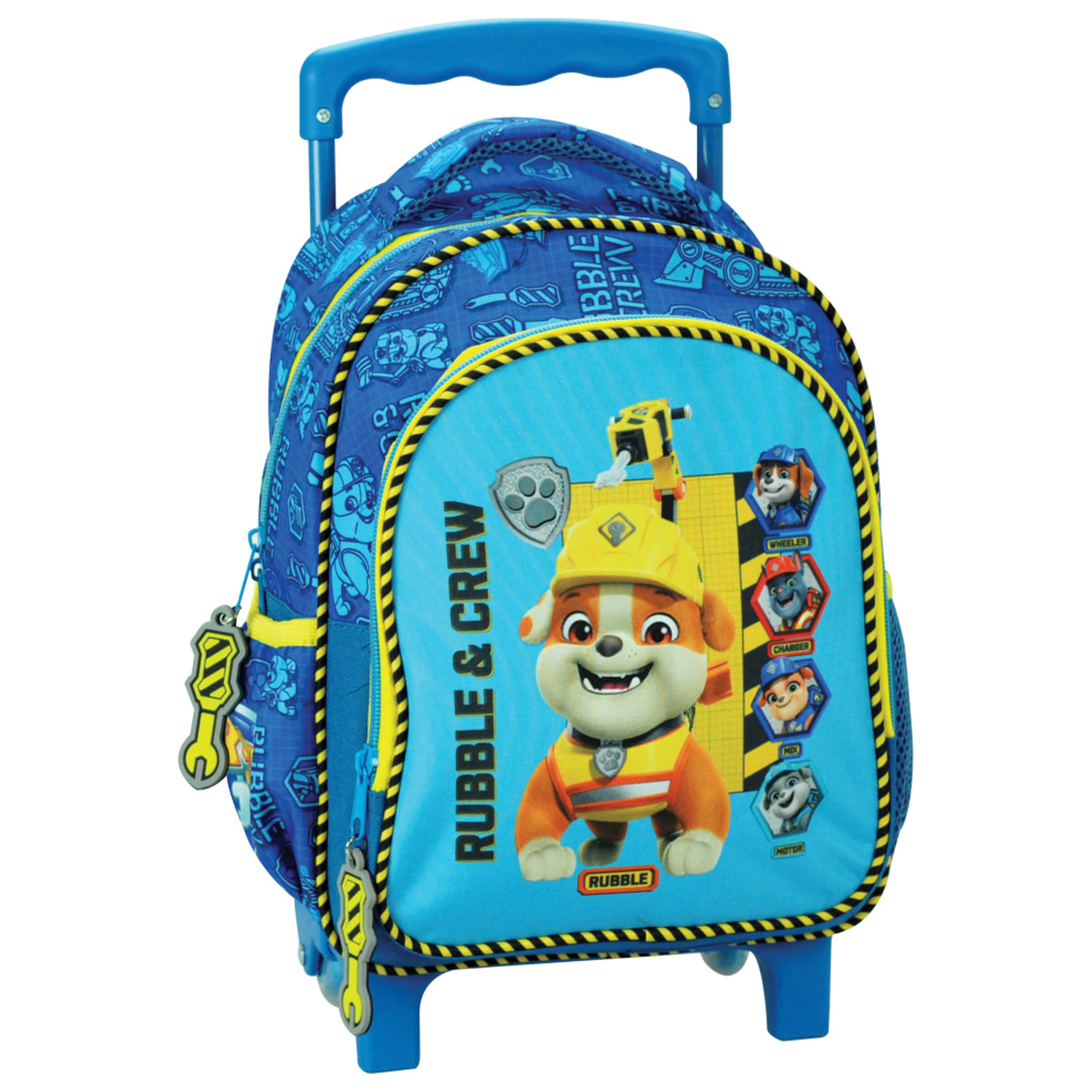 Paw Patrol Rubble & Crew Rolling Vorschul-Rucksack, Tasche 30 cm Produktfoto