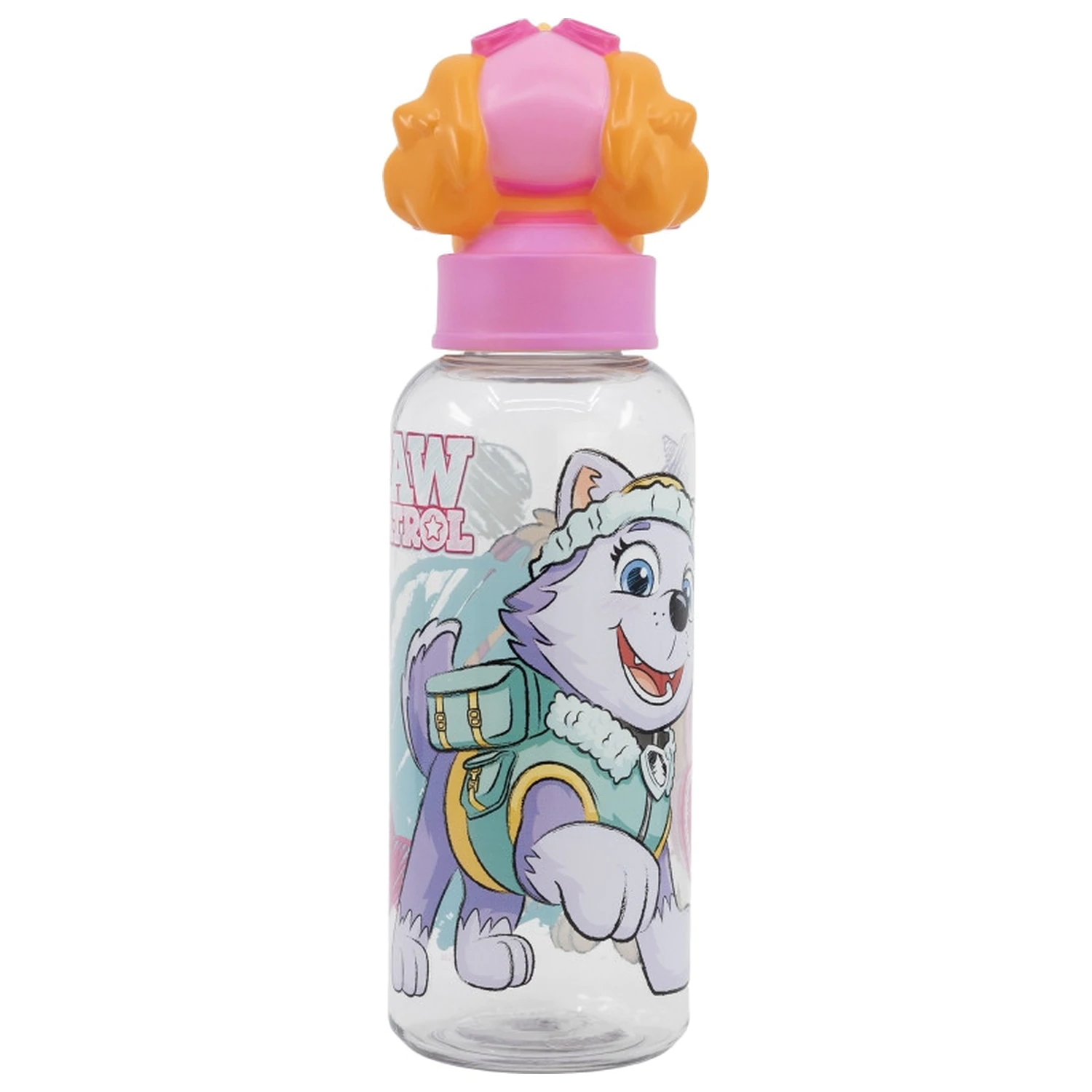 Paw Patrol Sketch 3D Figur Plastik Trinkflasche 560 ml Produktfoto