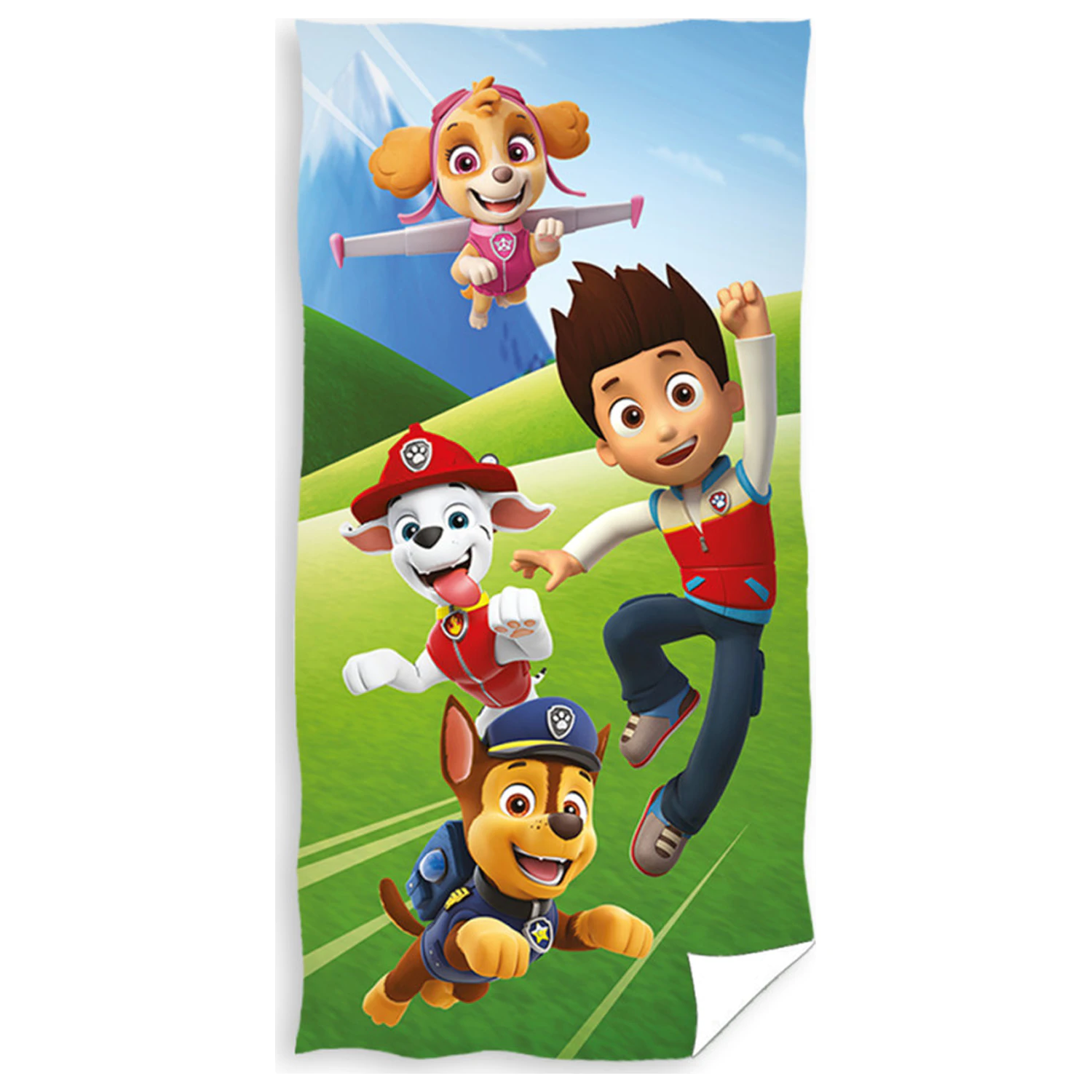 Paw Patrol Sky High Handtuch Produktfoto