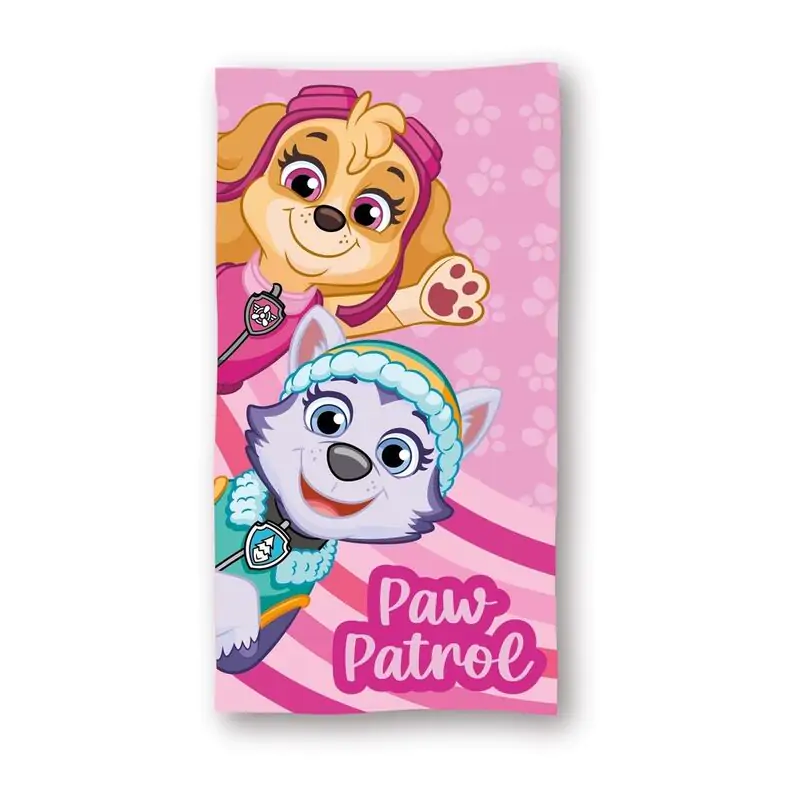 Paw Patrol Skye &amp; Everest Baumwolle Strandtuch Produktfoto