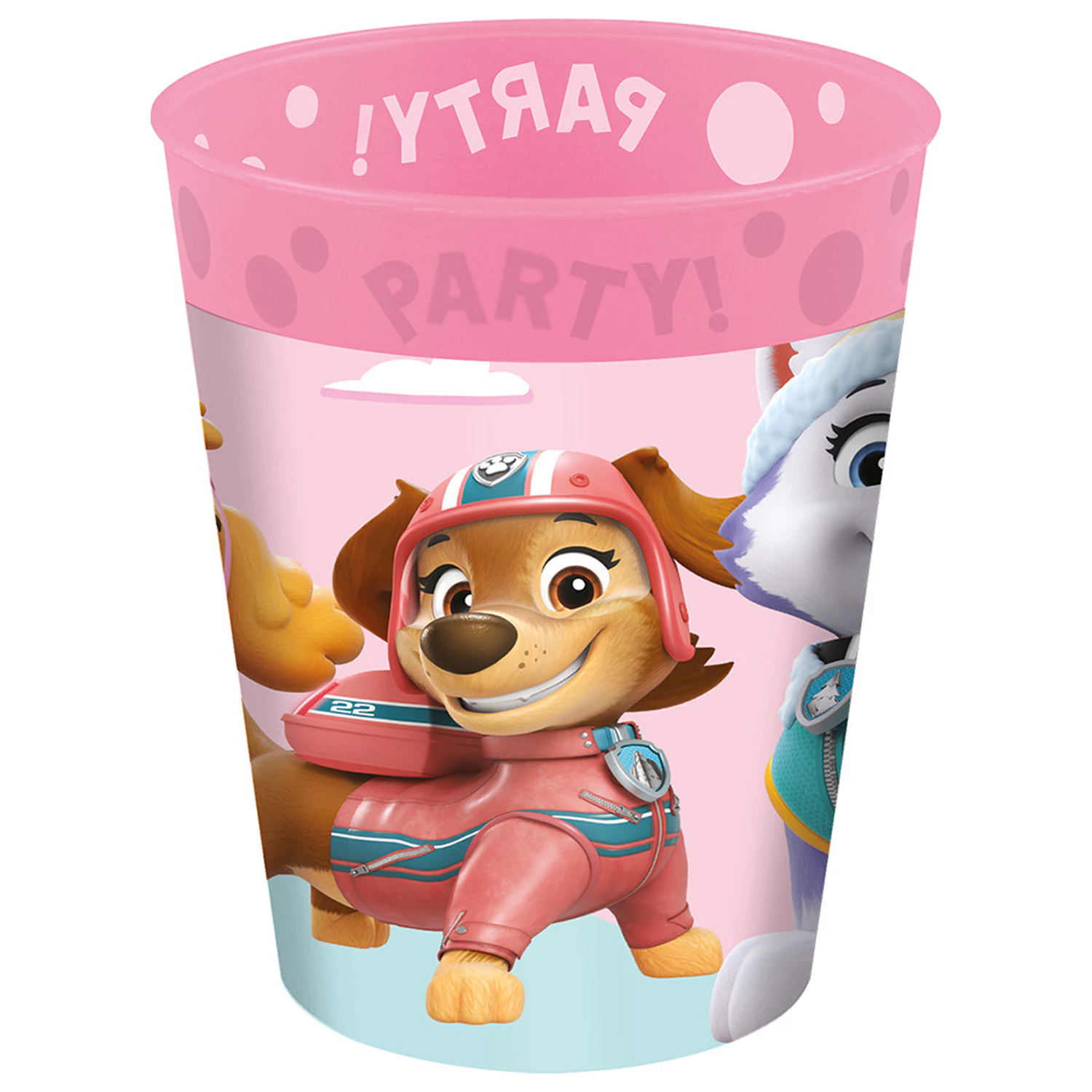 PAW Patrol Skye und Everest micro premium Kunststoff Becher Set 4 Stk 250 ml Produktfoto