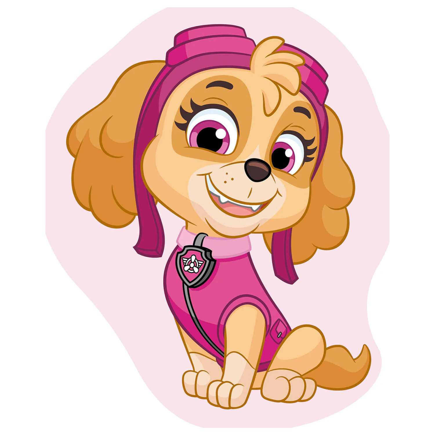 Paw Patrol Skye geformtes Kissen, Zierkissen Produktfoto