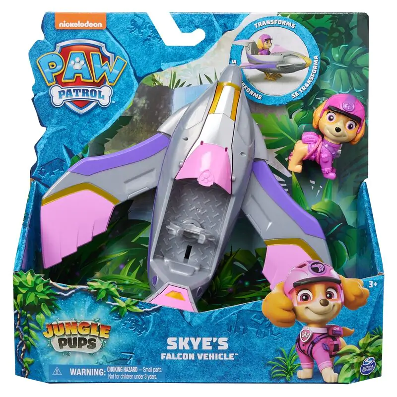 Paw Patrol Skye Jungle Pups Fahrzeug und Figuren termékfotó