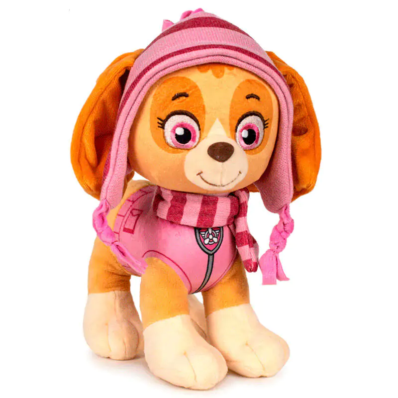Paw Patrol Skye winter Plüschfigur 27cm Produktfoto
