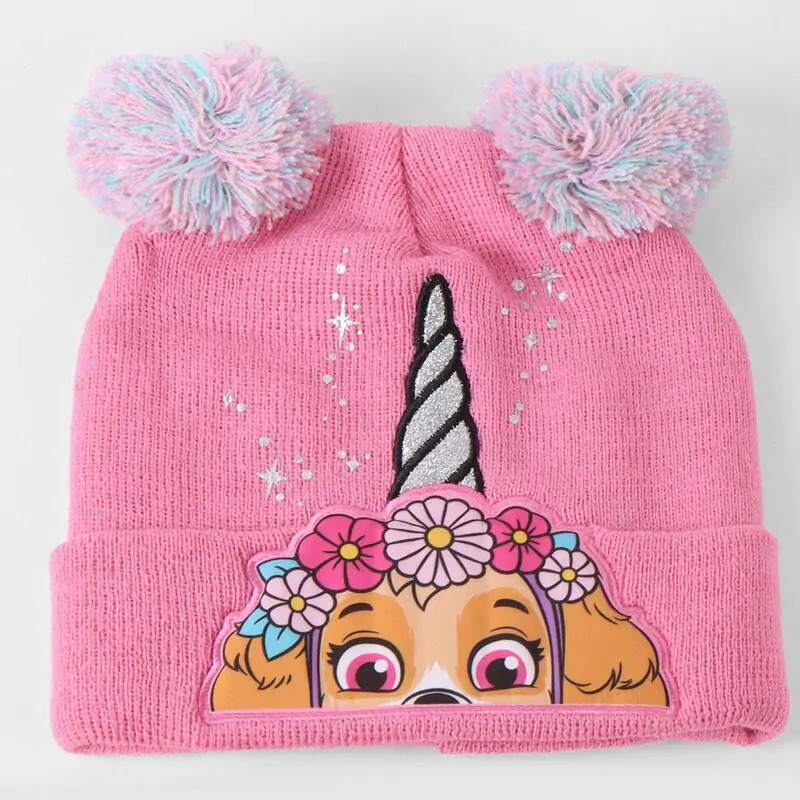 Paw Patrol Skye Winter-Set Schlauchschal Mütze Handschuhe Produktfoto