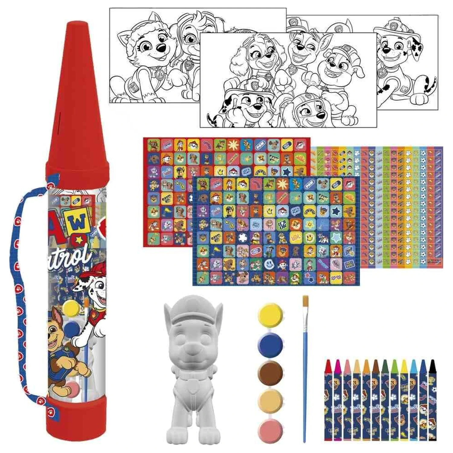 Paw Patrol Buntstifte-Set zum Ausmalen Produktfoto