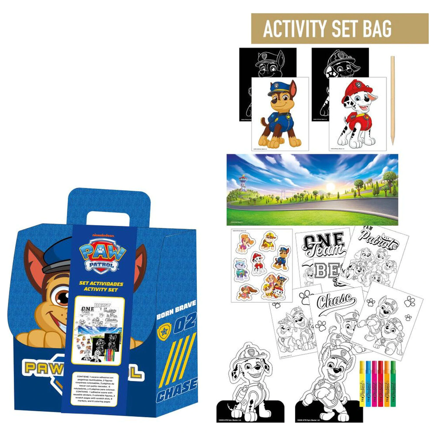Paw Patrol Malrucksack-Set Produktfoto