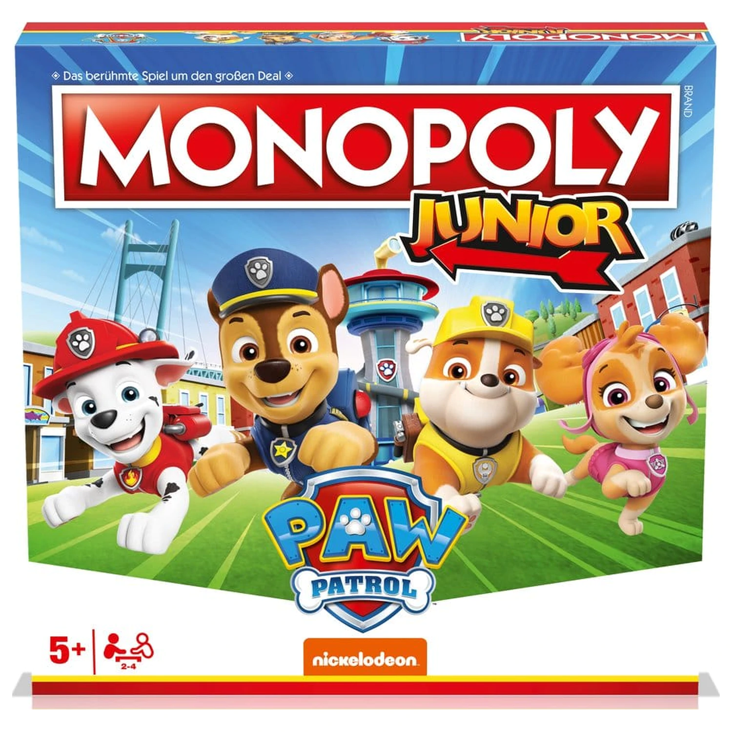 PAW Patrol Brettspiel Monopoly Junior *deutsche Version* Produktfoto