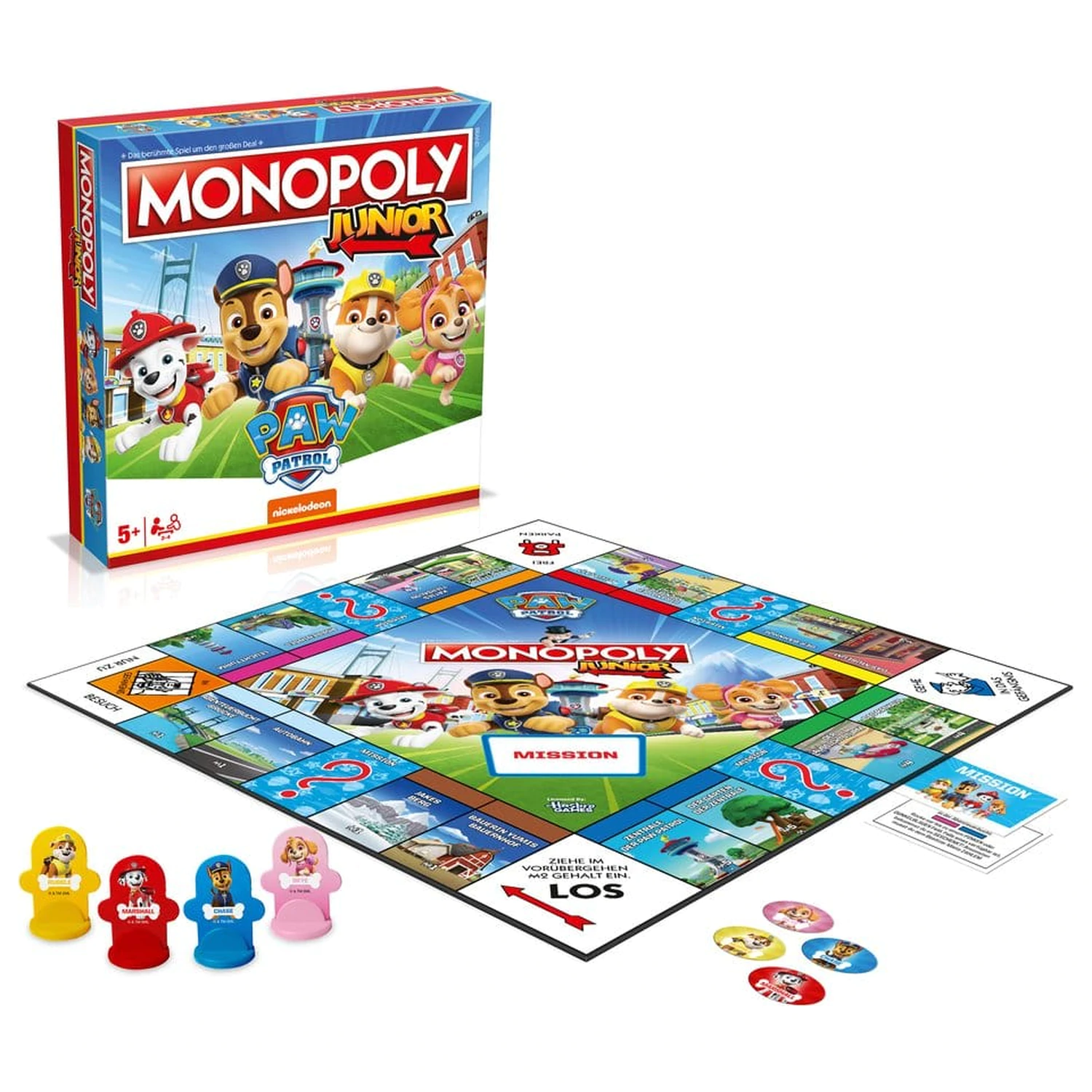 PAW Patrol Brettspiel Monopoly Junior *deutsche Version* Produktfoto
