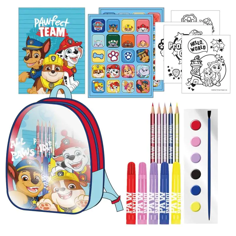 Paw Patrol Rucksack und Schreibwaren Set termékfotó