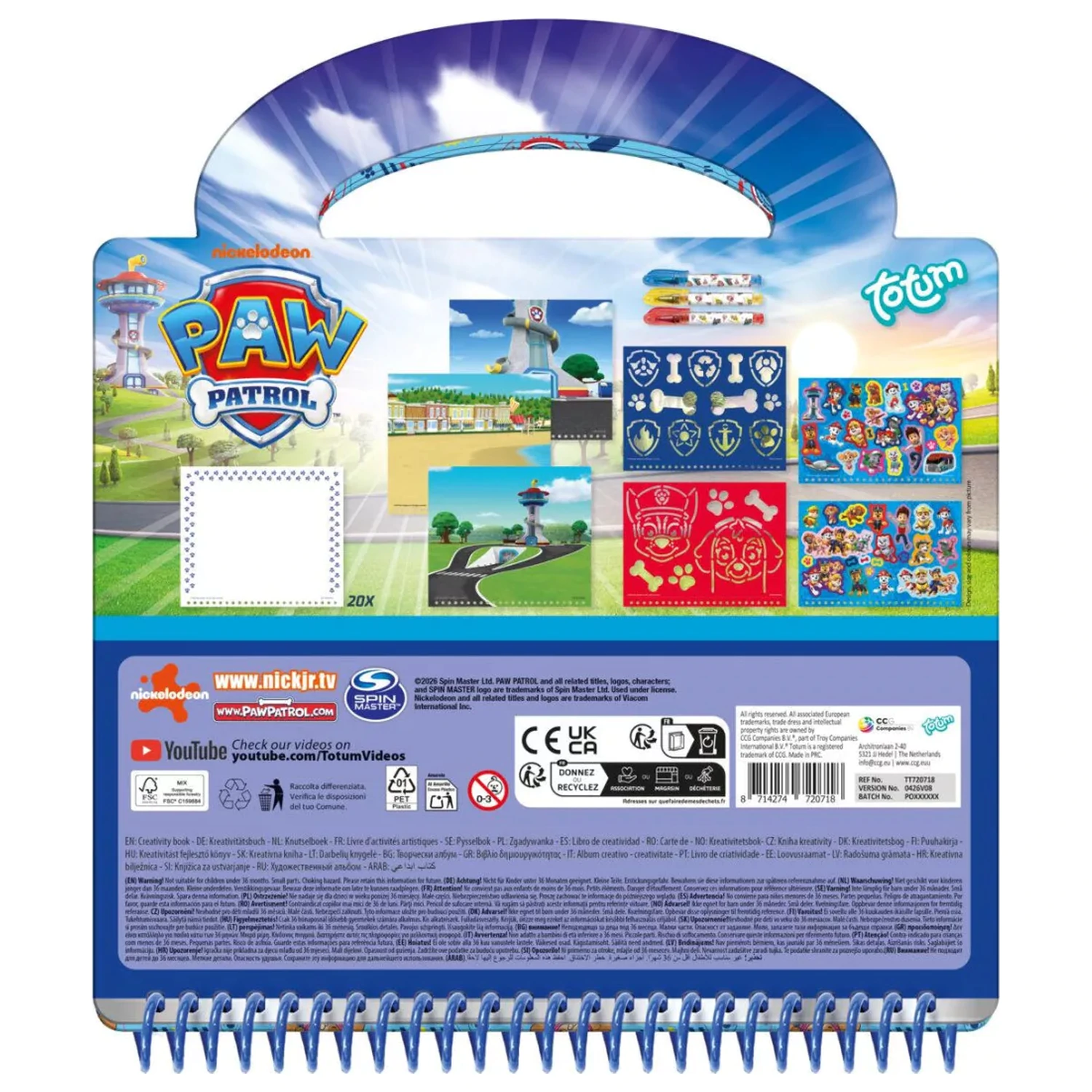 Paw Patrol Team Aktivitätsset Produktfoto