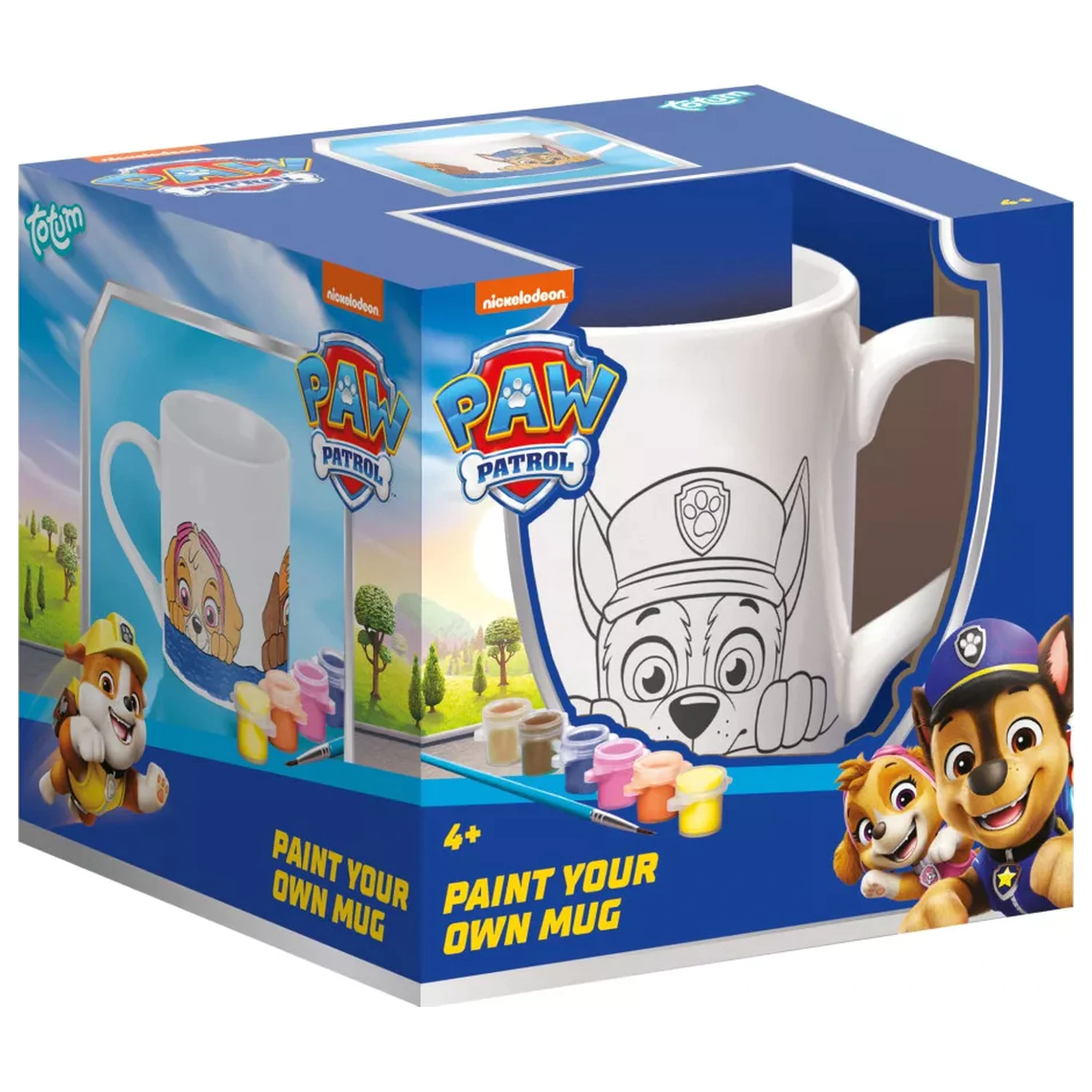 Paw Patrol Team Paintable Porzellan Becher 235 ml Produktfoto