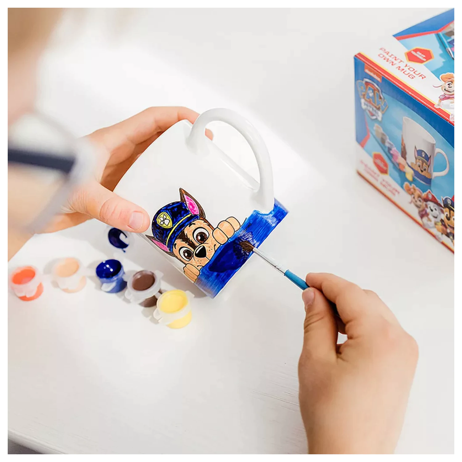 Paw Patrol Team Paintable Porzellan Becher 235 ml Produktfoto