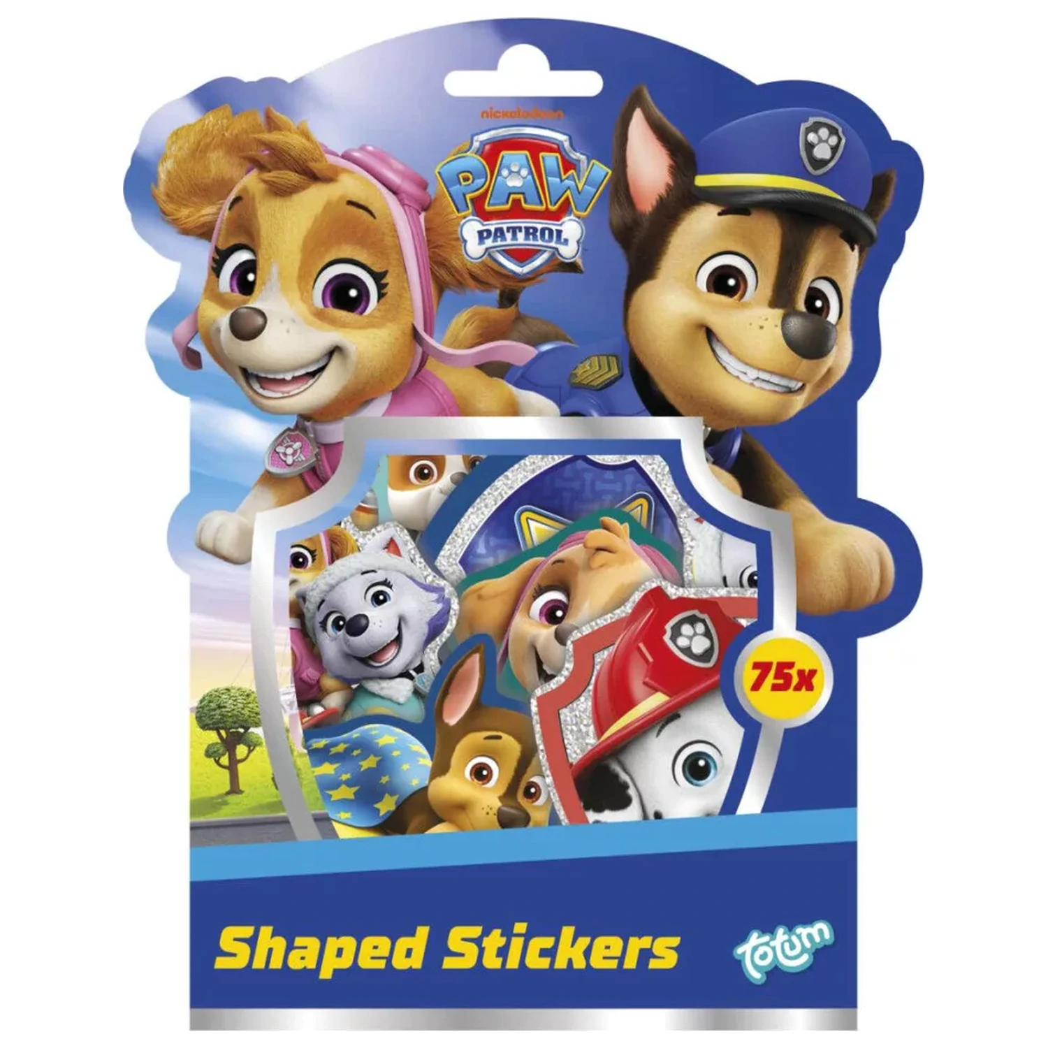 Paw Patrol Team Form Sticker Set, 75 Stück Produktfoto