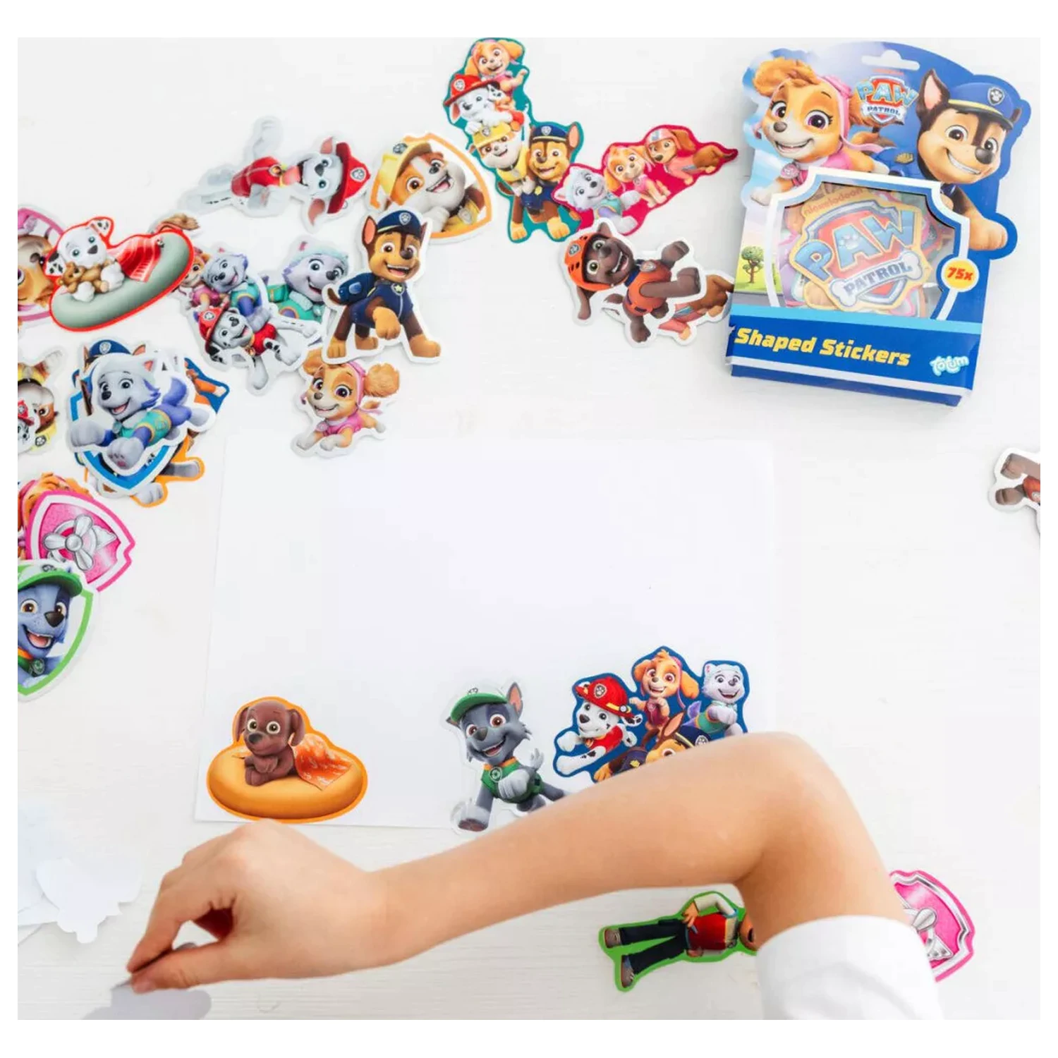Paw Patrol Team Form Sticker Set, 75 Stück Produktfoto