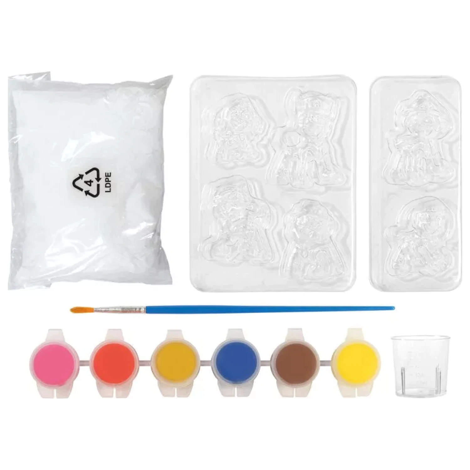Paw Patrol Team Gips Abguss Set Produktfoto