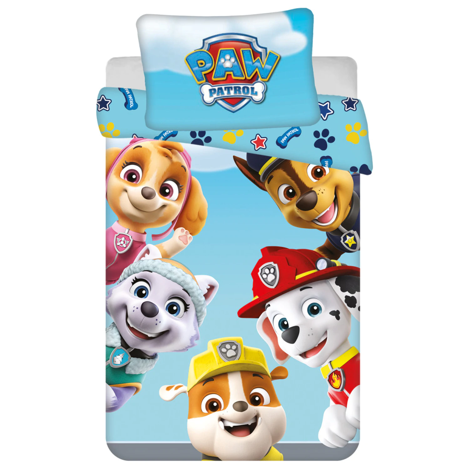 Paw Patrol Team Kleinkind, Vorschule Bettbezug Produktfoto