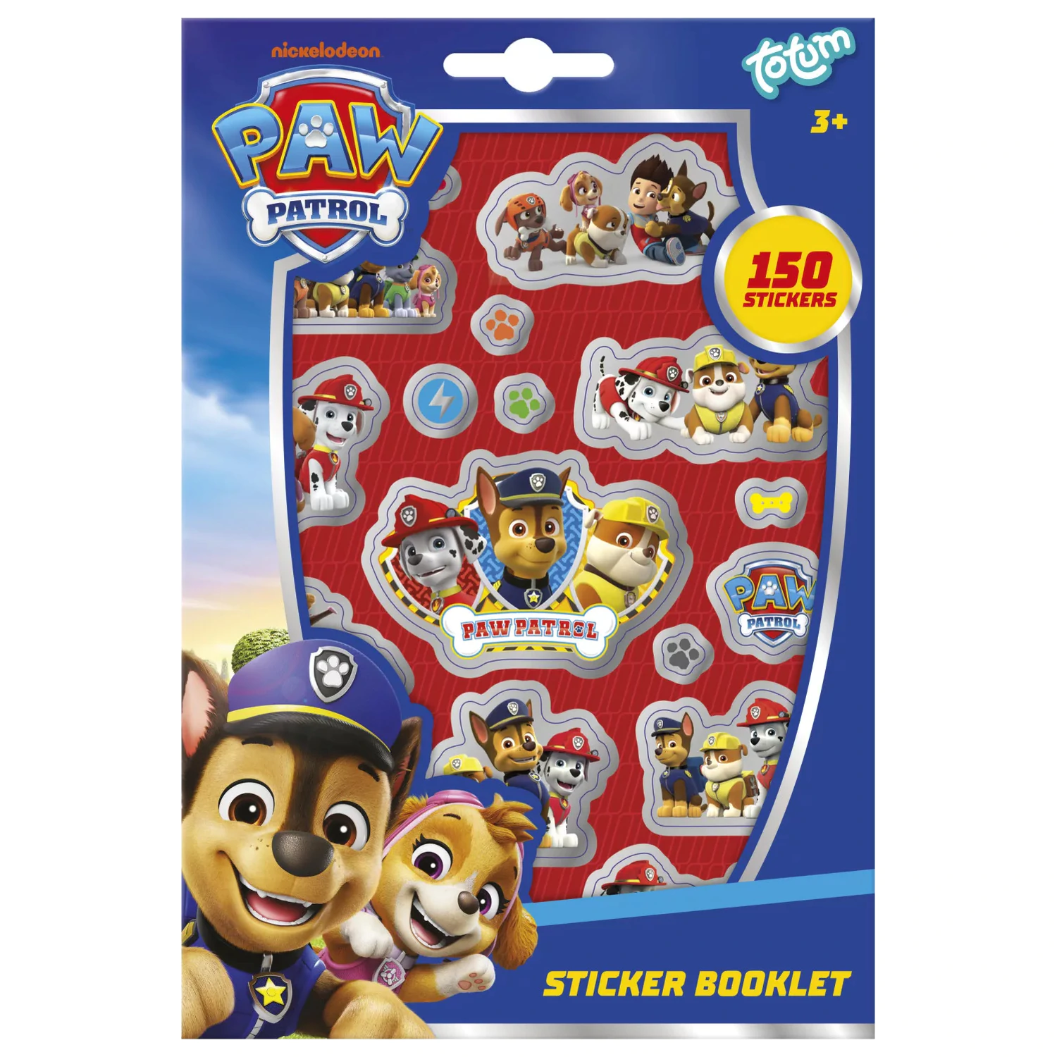 Paw Patrol Team Aufkleber-Set 4 Bögen Produktfoto