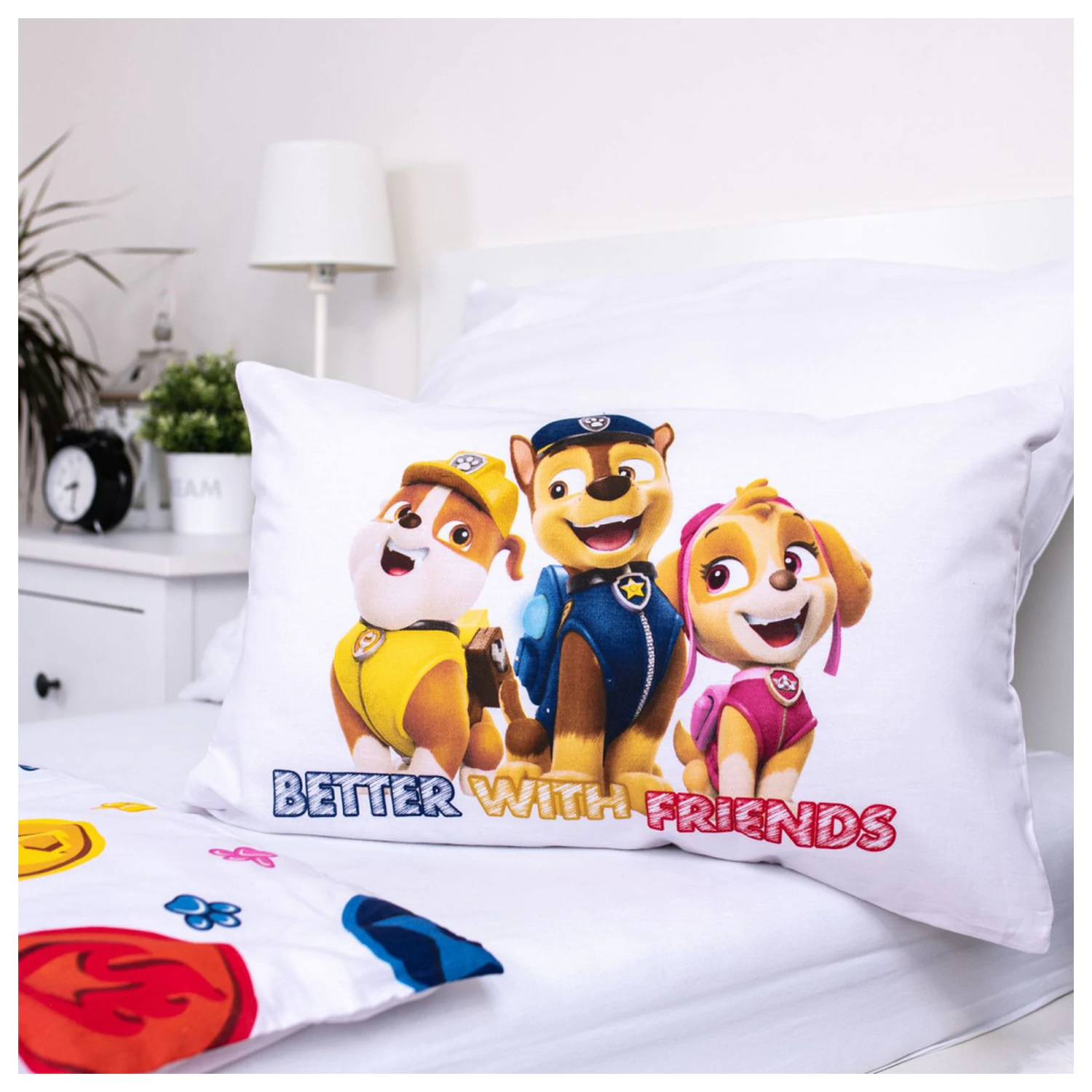 Paw Patrol Teamwork Kleinkind/Vorschüler Bettbezug Produktfoto